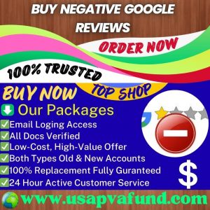 Buy Negative Google Reviews - 100% Safe- (USA/UK/CA & More)