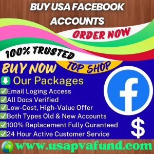 Buy USA Facebook Accounts - Fully Protected