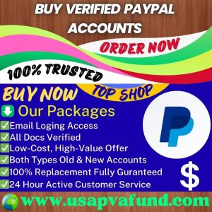 Buy Verified PayPal Accounts