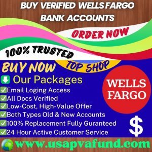 Buy Verified Wells Fargo Bank Accounts - USA/ Verified, Full Documents