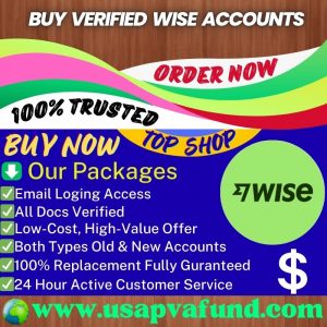 Buy Verified Wise Accounts - All Docs Verified